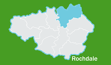Rochdale in Greater Manchester