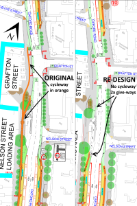 Nelson Street & Grafton Street plans
