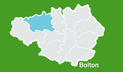 Bolton in Greater Manchester