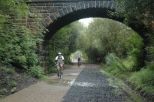 Artists Impression of the new path at Woolfold Gap